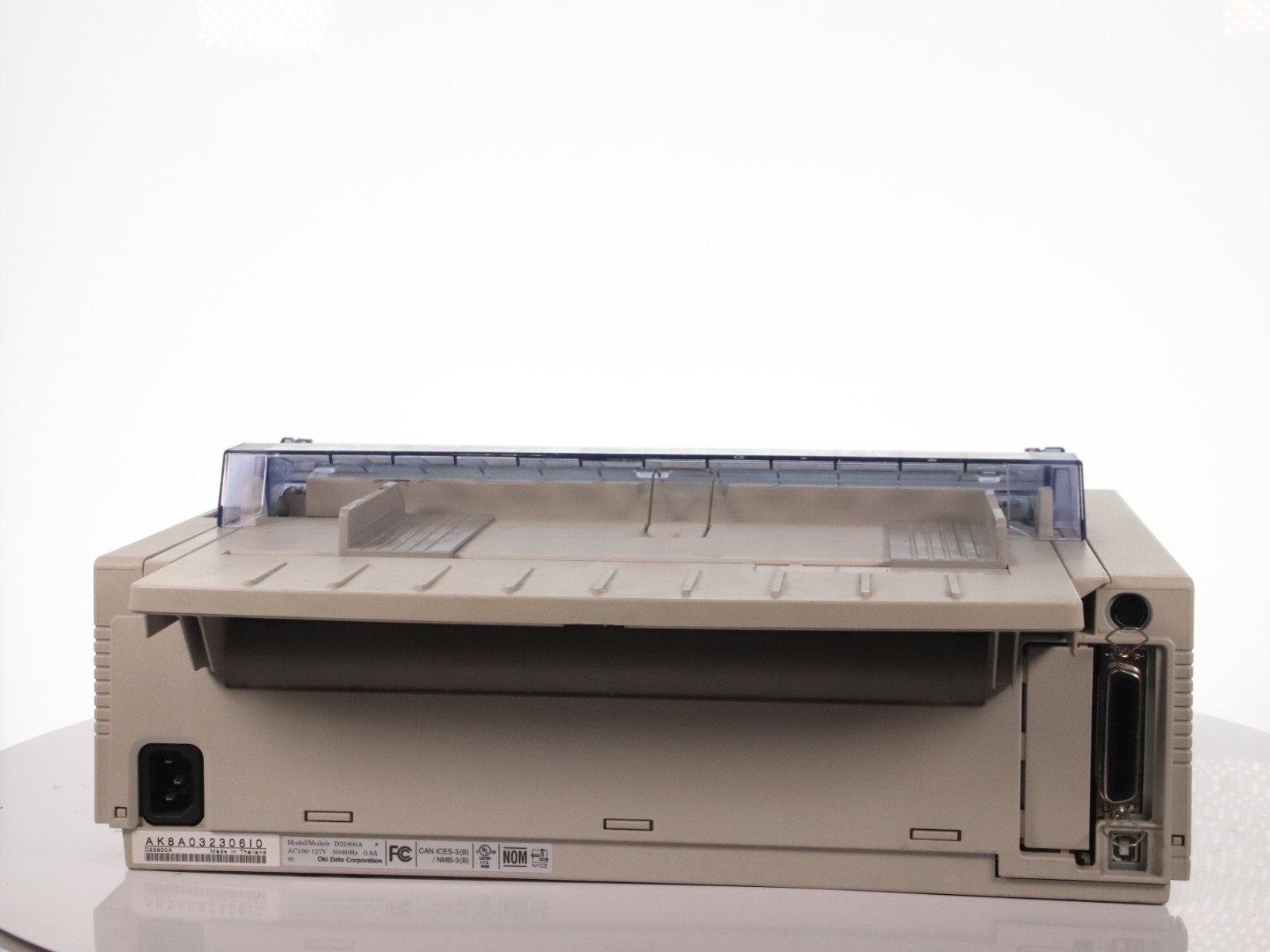 Oki Okidata Microline 320 Turbo 9-Pin Dot Matrix Printer - Model D22800A - Image 7