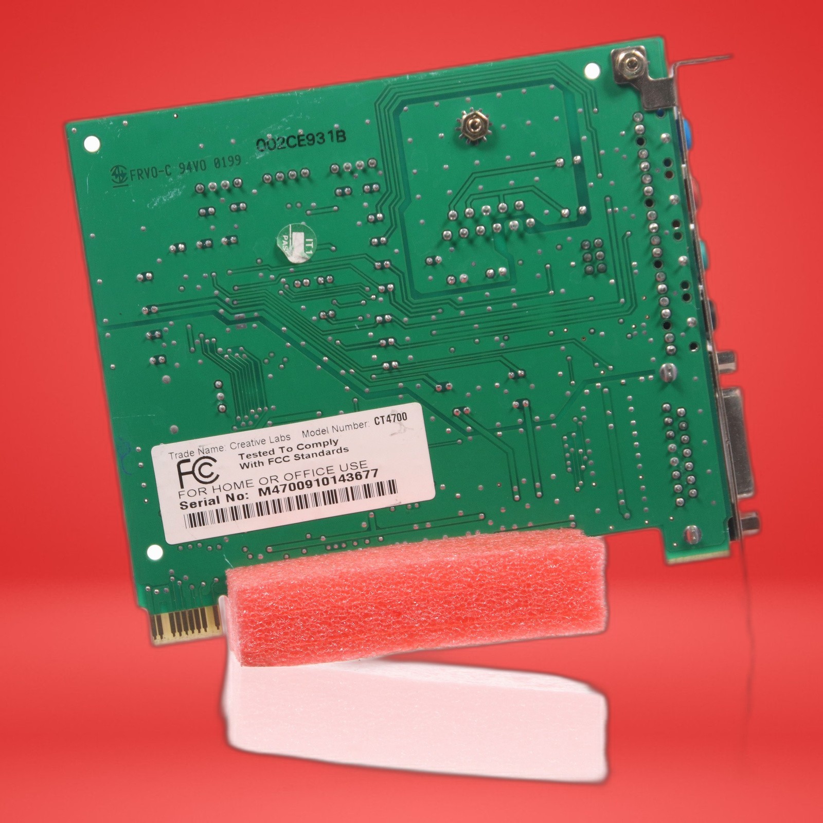 Creative Technology LTD Vintage Sound Blaster PCI128 CT4700 - Image 7