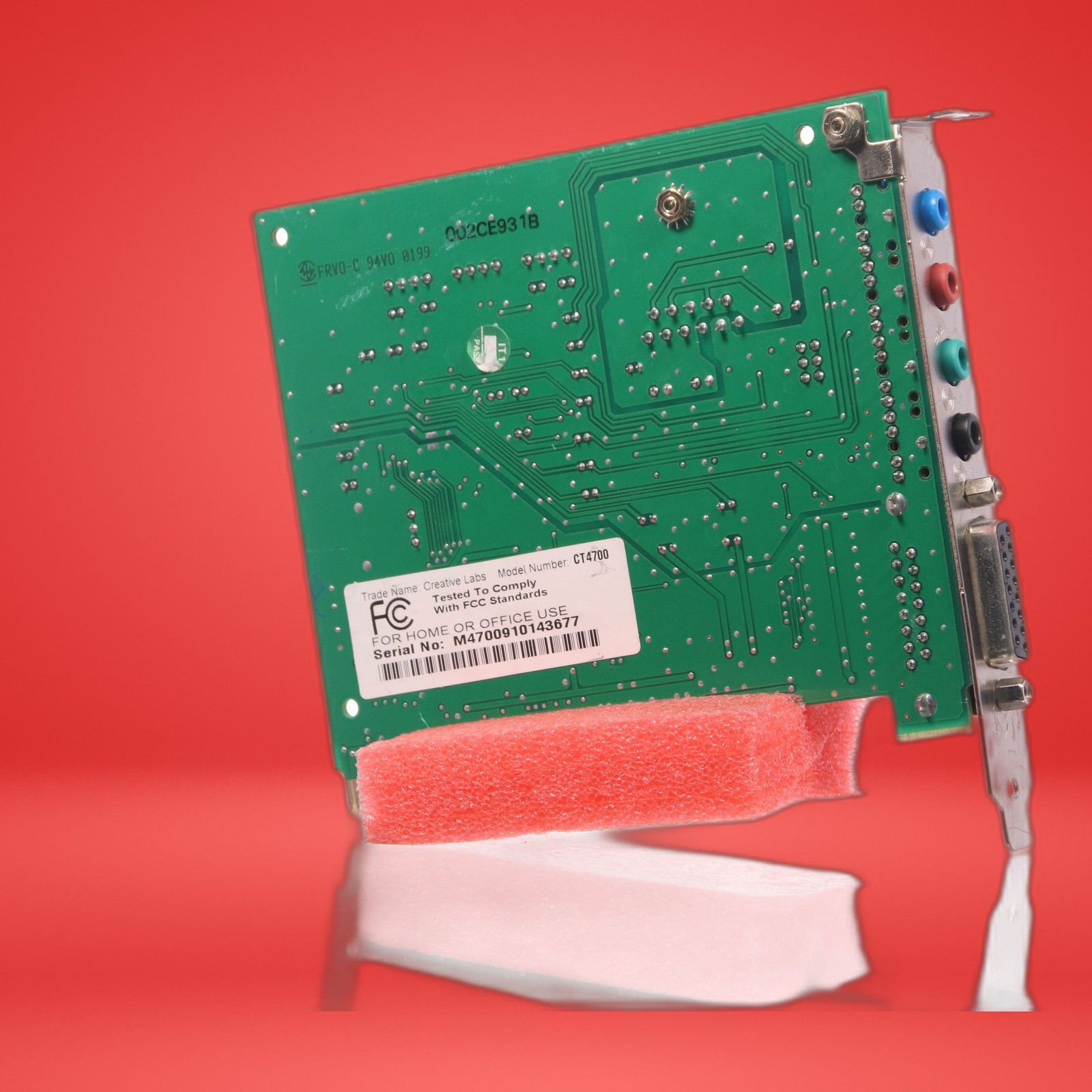 Creative Technology LTD Vintage Sound Blaster PCI128 CT4700 - Image 8
