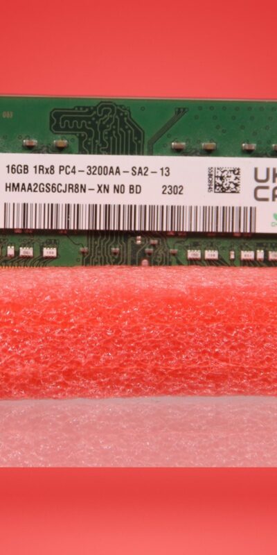 SKhynix 16GB 1Rx8 PC4-3200AA-SA2-12 Laptop Memory P/N: HMAA2GS6CJR8N-XN