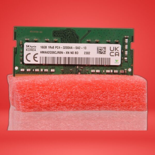 SKhynix 16GB 1Rx8 PC4-3200AA-SA2-12 Laptop Memory P/N: HMAA2GS6CJR8N-XN