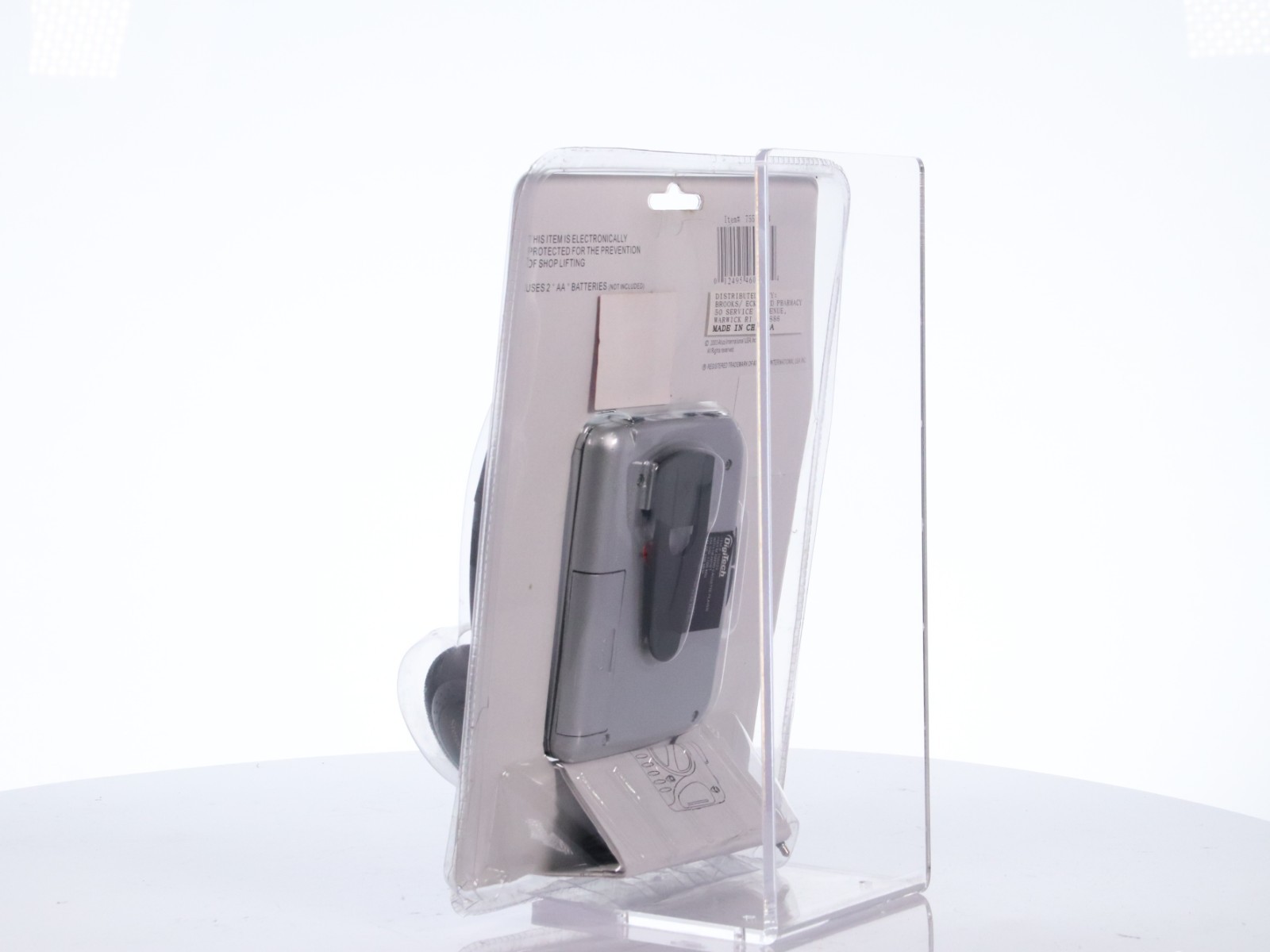 DigiTech AM/FM Silver Radio Stereo Cassette Player, Headphone Jack, 755223 - Image 5