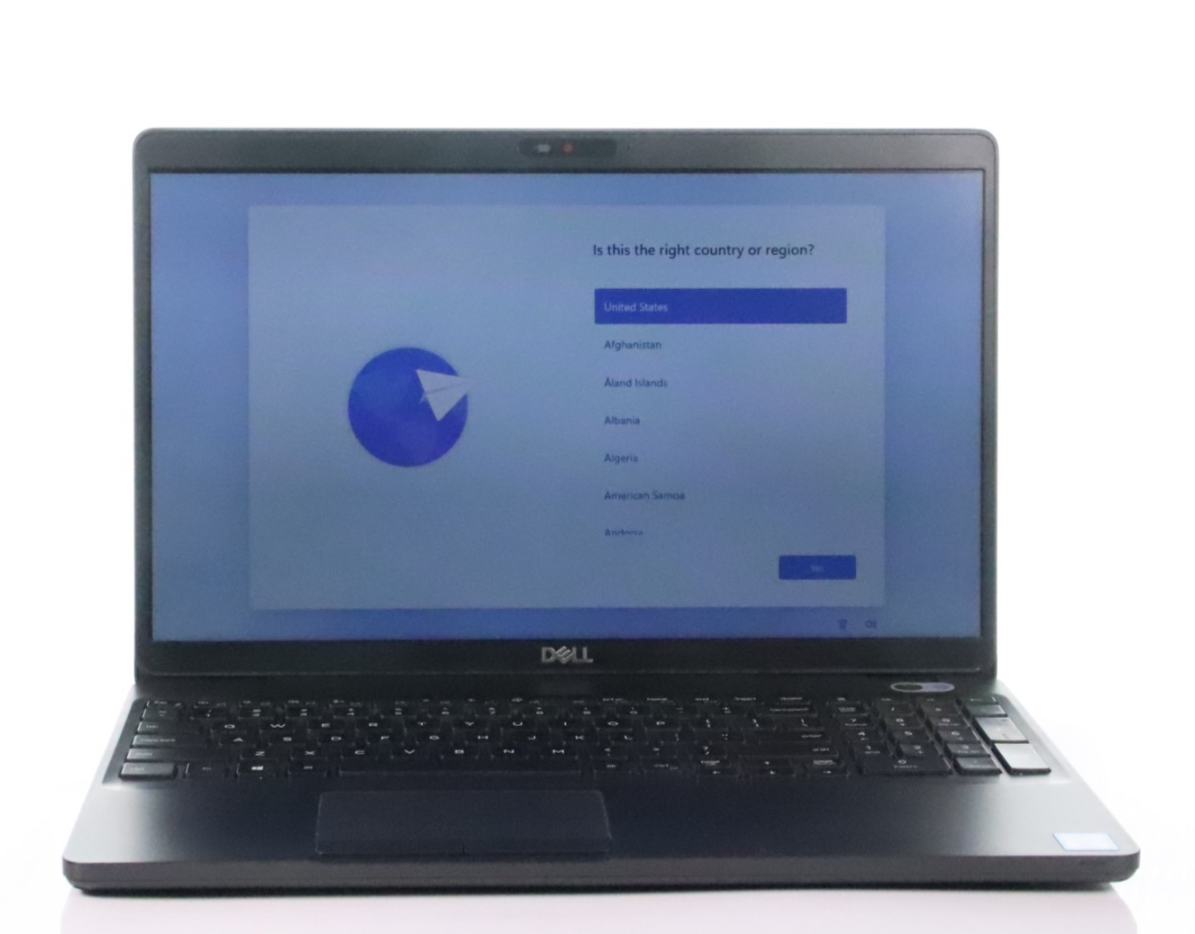 Dell Latitude 5500 Core i7-8665U 16GB RAM 256GB SSD Win 11 Pro w/ AC Adapter