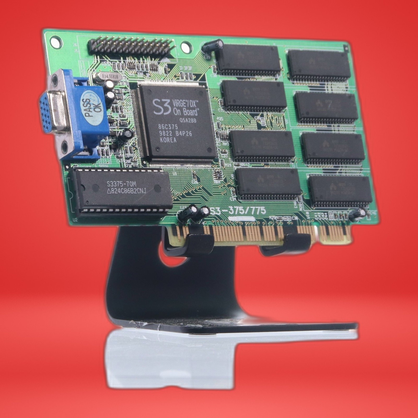 PCI Video card S3 ViRGE/DX Q5A2BB S3375-70M 4MB Video Card - Image 12