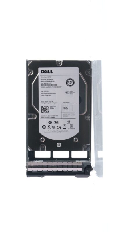 Dell 600GB 15K SAS Hard Drive 3.5'' Fits DELL R310 R410 R510 T610 T710 R710