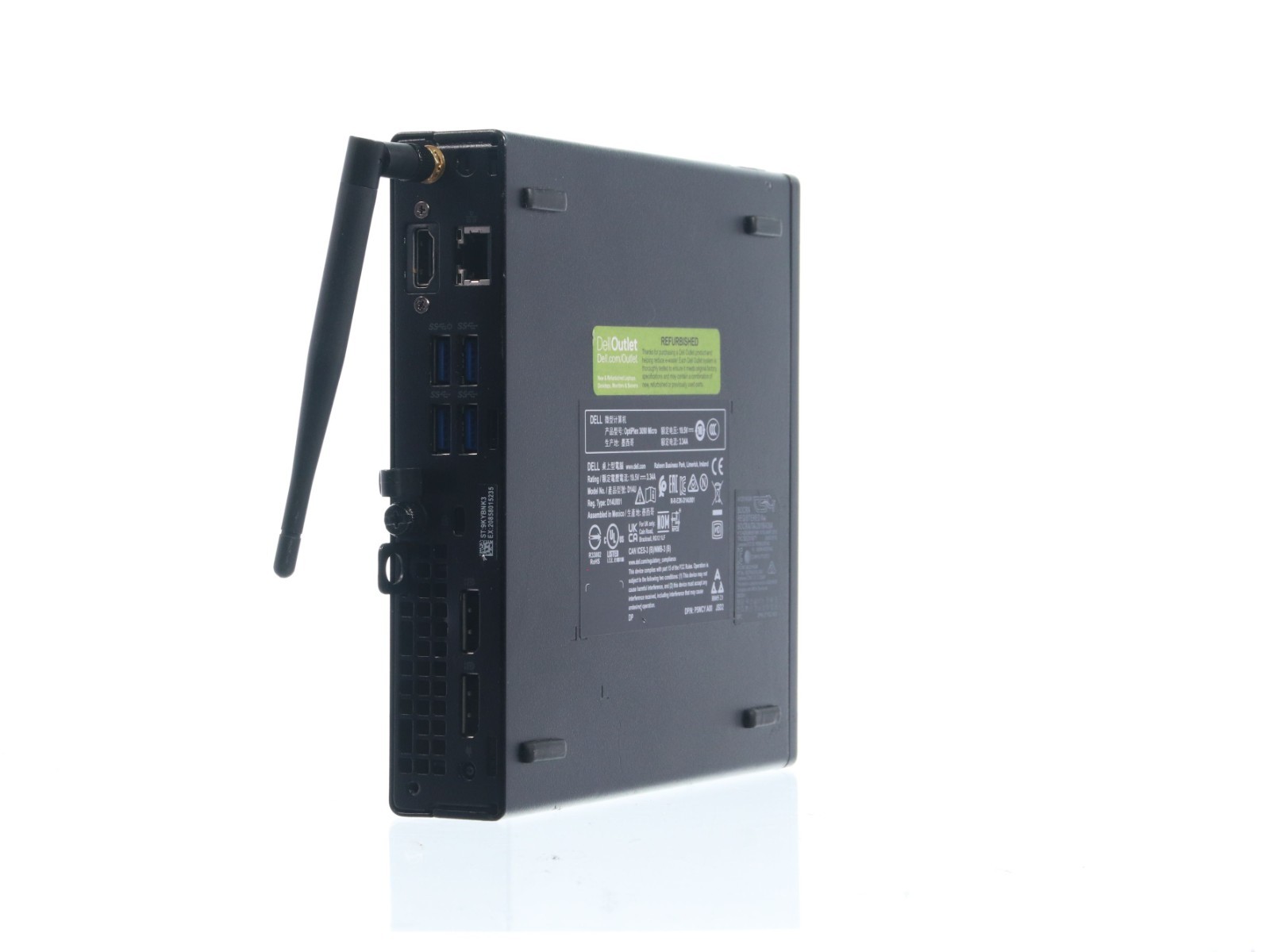 Dell Optiplex 3090 MFF Core i3-10100T 16GB RAM 256GB NVMe W11P W/ 65W AC Adapter - Image 9