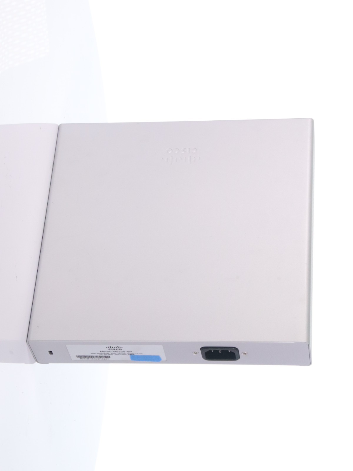 Cisco Meraki MS120-8LP-HW PoE+ Gigabit Ethernet Switch w/ AC Adapter - Image 4