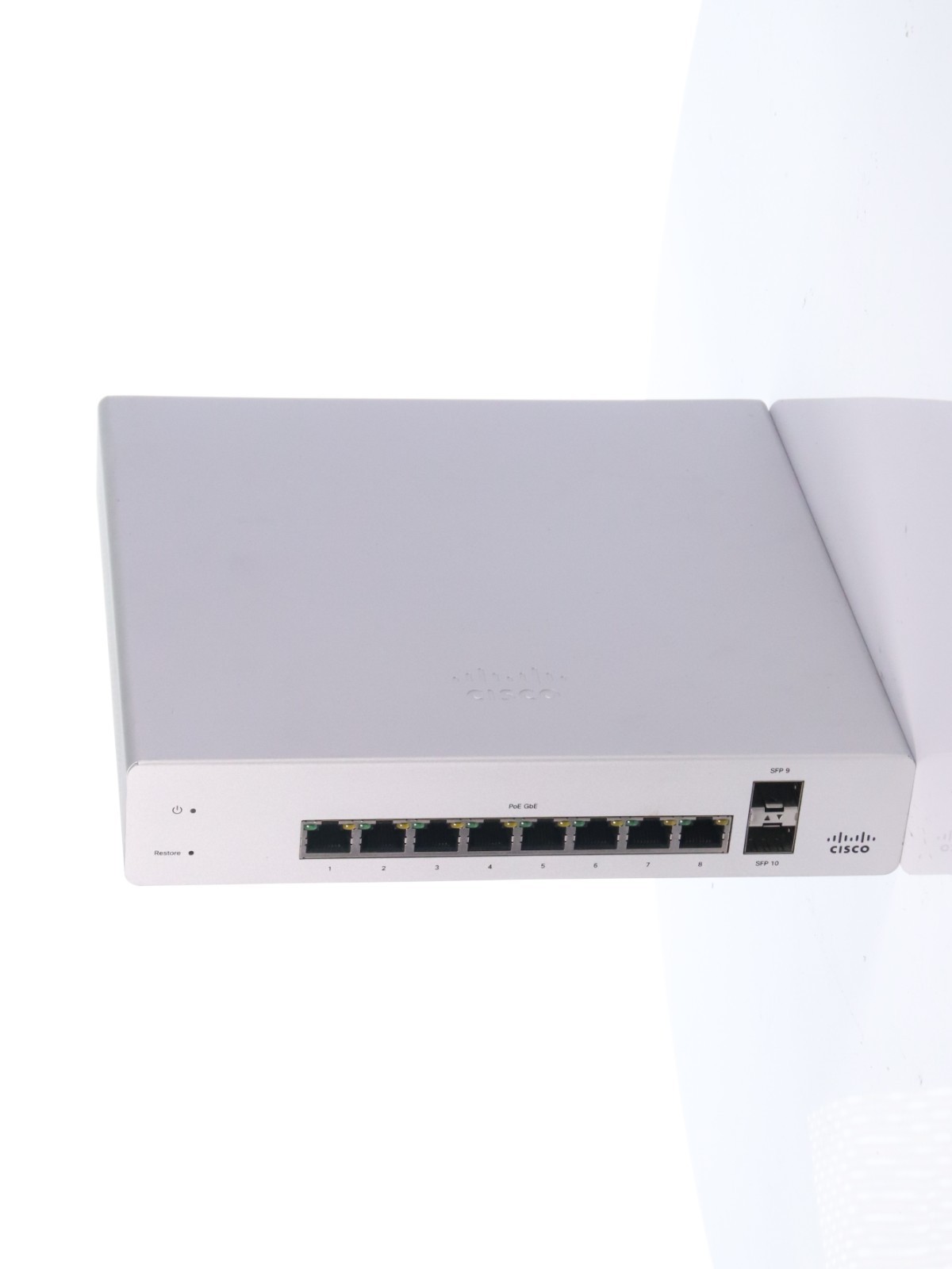 Cisco Meraki MS120-8LP-HW PoE+ Gigabit Ethernet Switch w/ AC Adapter - Image 11