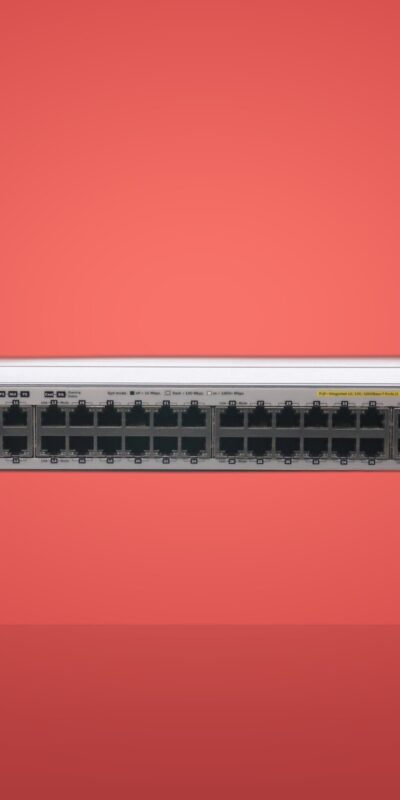 HP Aruba 2920-48G PoE+ Gigabit Network Switch J9729A Rack Mountable w/Rack Mount
