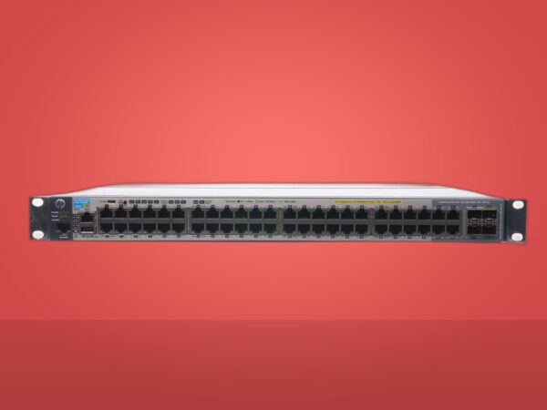HP Aruba 2920-48G PoE+ Gigabit Network Switch J9729A Rack Mountable w/Rack Mount
