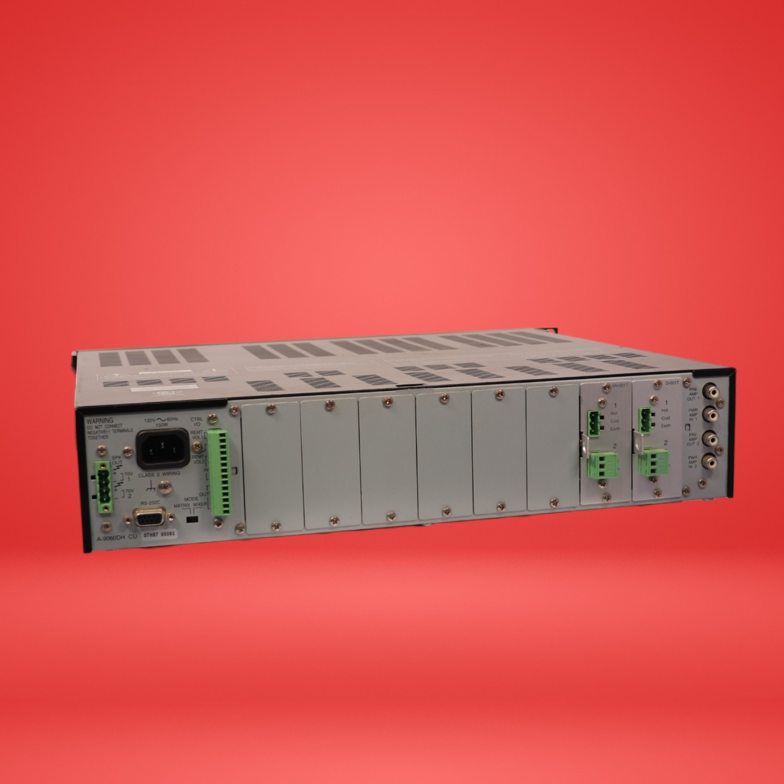 Toa Electronics A-9060DH CU 9000 Series Amplifier - Image 4