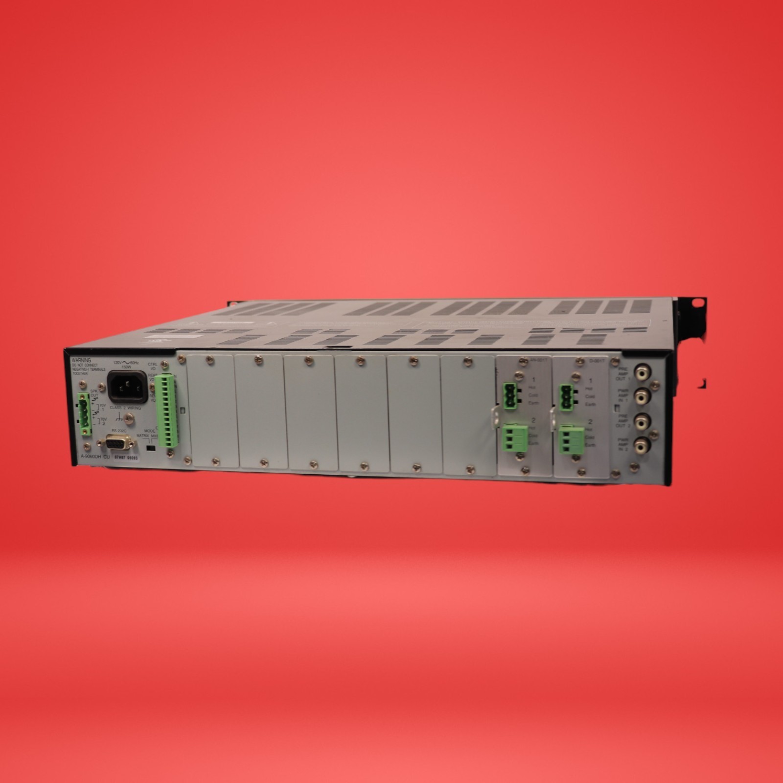 Toa Electronics A-9060DH CU 9000 Series Amplifier - Image 5