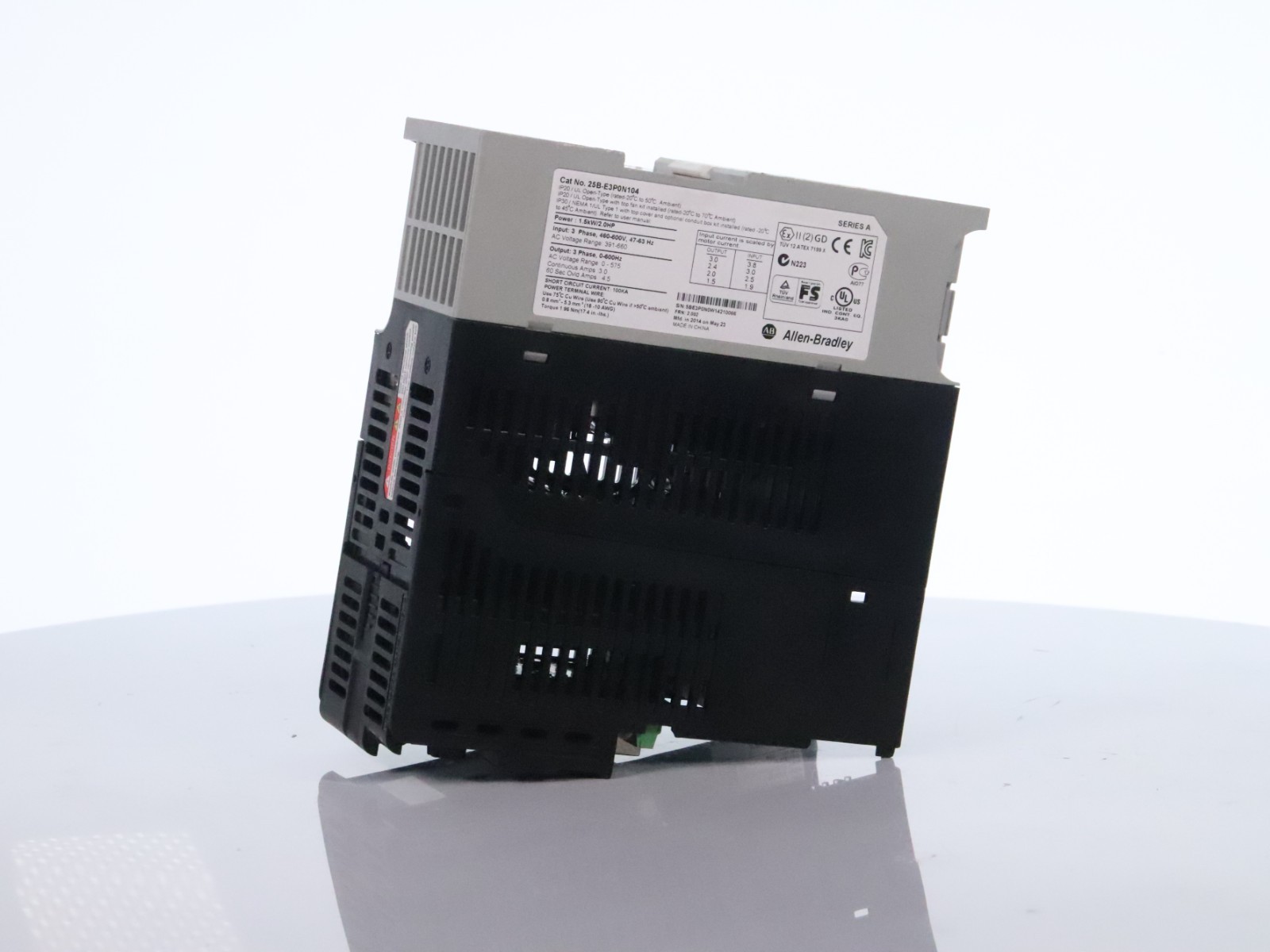 Allen Bradley 25B-E3P0N104 Powerflex 525 Ac Drive 600V / 3A / 2Hp / 1.5Kw - Image 12