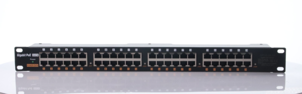 PoE Texas GPOE-24B-48V240W 24-Port Gigabit Midspan Injector w/ Power Supply