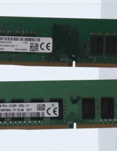 Lot of 2 SK HYNIX HMA82GU7MFR8N-TF 16GB DDR4 2133MHZ ECC UDIMM RAM PC4-17000