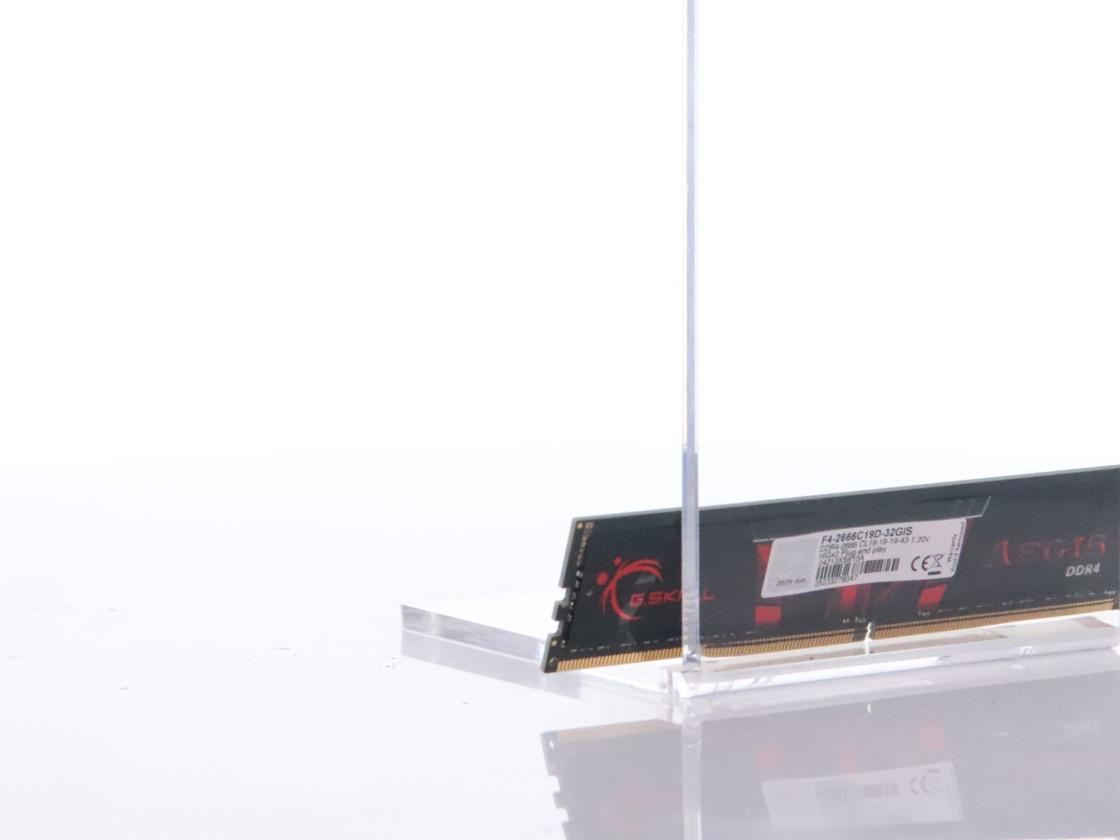 G. SKILL Aegis 32GB (2 x 16GB) PC4-21300 DDR4-2666 Memory Kit F4-2666C19D-32GIS - Image 6