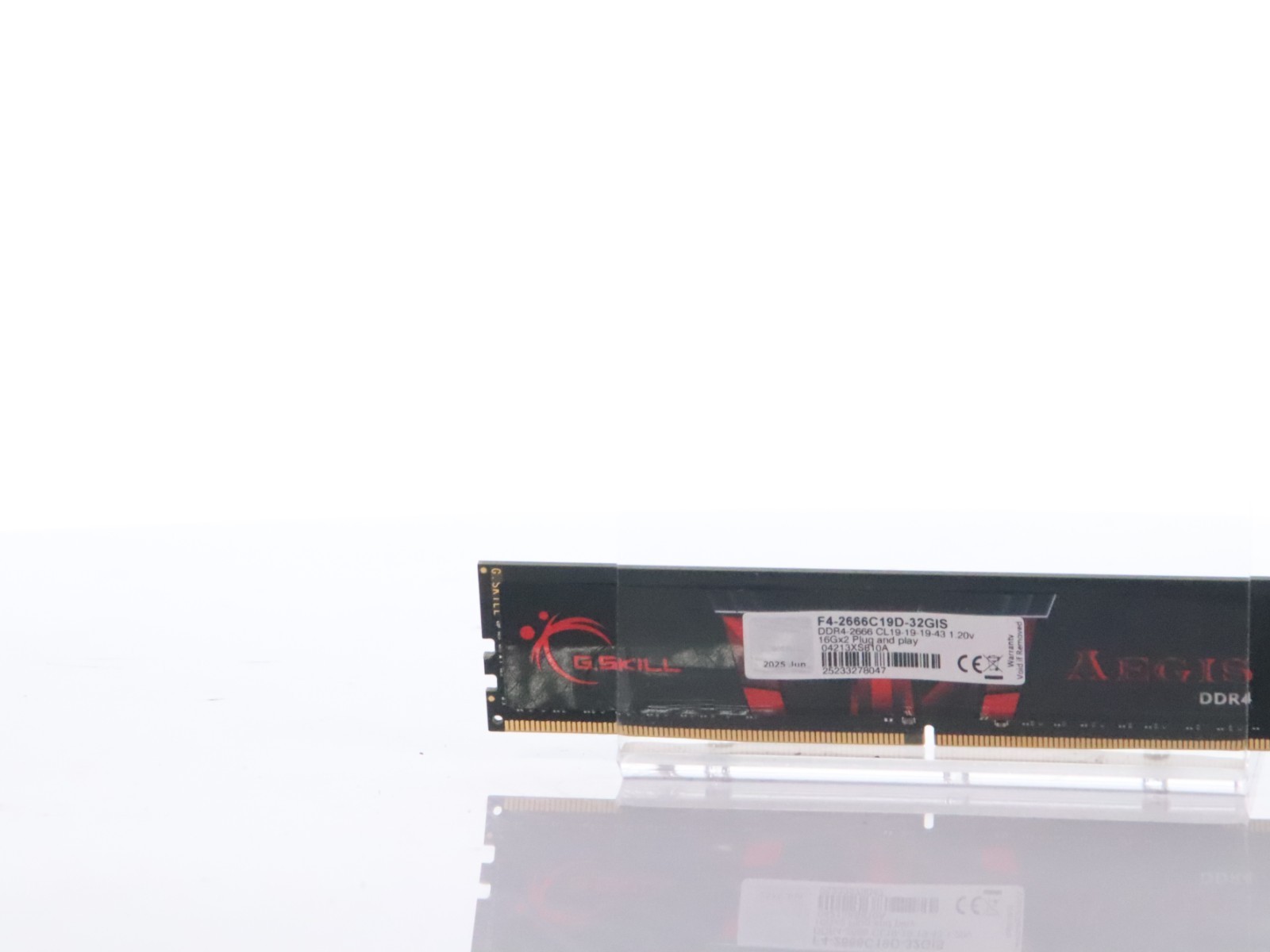 G. SKILL Aegis 32GB (2 x 16GB) PC4-21300 DDR4-2666 Memory Kit F4-2666C19D-32GIS - Image 7