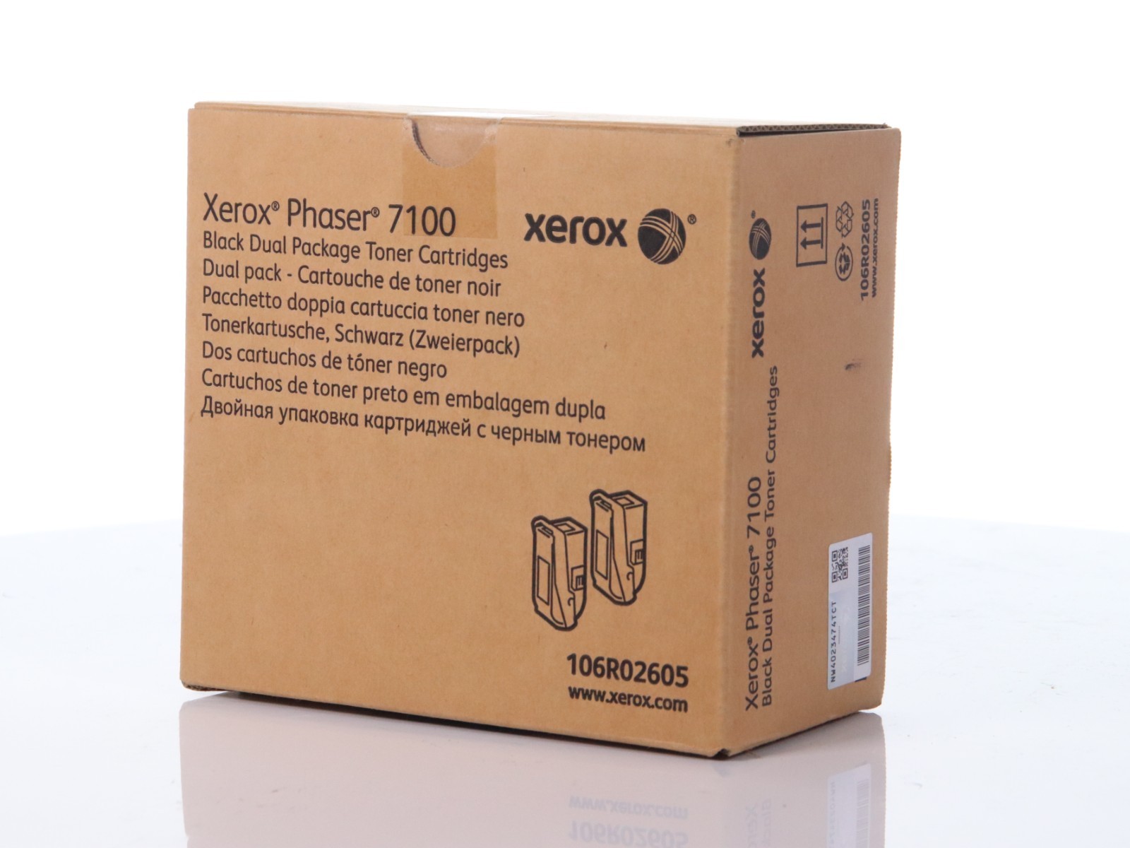 Xerox 106R02605 Black Dual Package Toner - Image 2