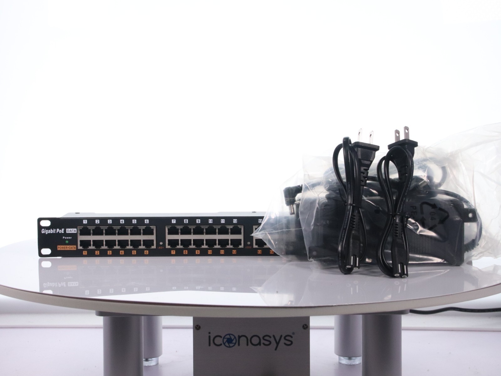 PoE Texas GPOE-24B-48V240W 24-Port Gigabit Midspan Injector w/ Power Supply - Image 15