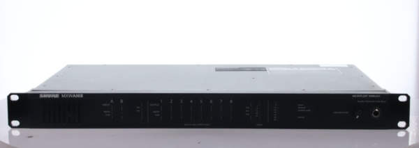 SHURE MXWANI8 MICROFLEX WIRELESS 8-CHANNEL AUDIO NETWORK INTERFACE