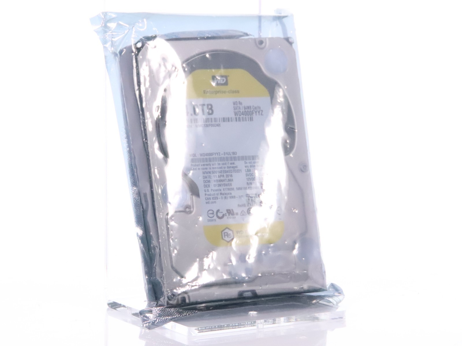 Western Digital RE WD4000FYYZ 4TB 7200 RPM 64MB Cache SATA 6Gb/s 3.5" Hard Drive - Image 12