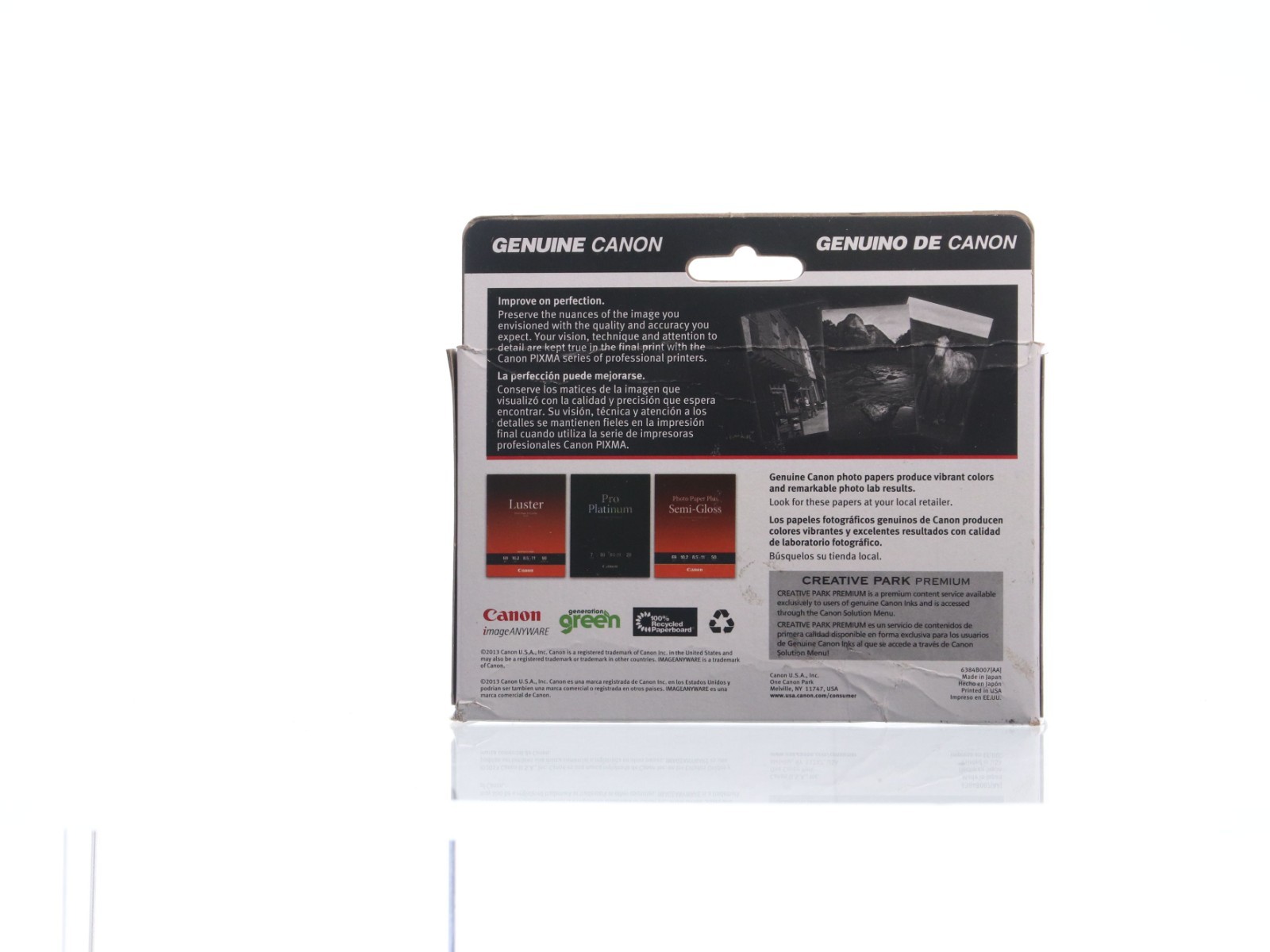 Genuine Canon CLI-42 (8 Colors BK, GY, LGY, C, PC, M, PM, Y) for PIXMA Pro-100 - Image 7