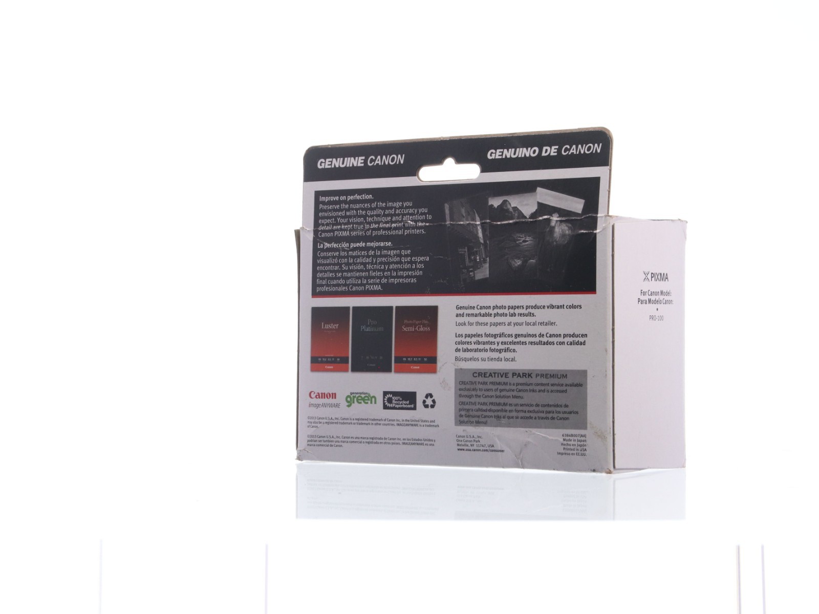 Genuine Canon CLI-42 (8 Colors BK, GY, LGY, C, PC, M, PM, Y) for PIXMA Pro-100 - Image 8
