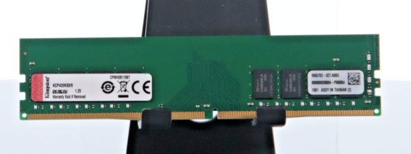 Lot of 4 Kingston 8GB 1Rx8 PC4-21300 DDR4-2666MHz Non-ECC RAM P/N: KCP426NS8/8