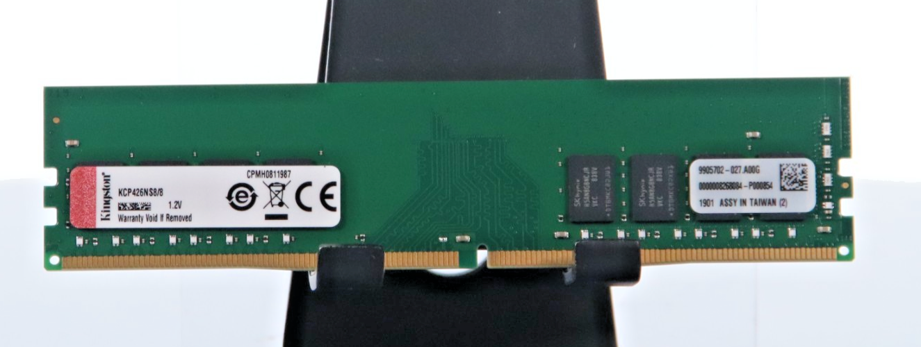 Lot of 4 Kingston 8GB 1Rx8 PC4-21300 DDR4-2666MHz Non-ECC RAM P/N: KCP426NS8/8
